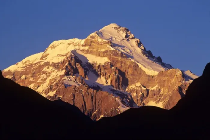 Framed Print : Sunrise on east face of 22, 841 Cerro Aconcagua, highest mountain in the Andes Framed Print : Sunrise on east face of 22, 841 Cerro Aconcagua, highest mountain in the Andes