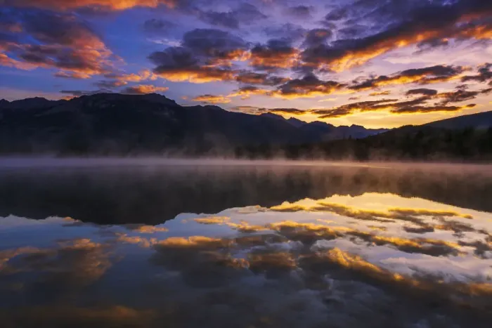 Framed Print : Sunrise at Edith Lake, Jasper National Park, Alberta, Canada Framed Print : Sunrise at Edith Lake, Jasper National Park, Alberta, Canada