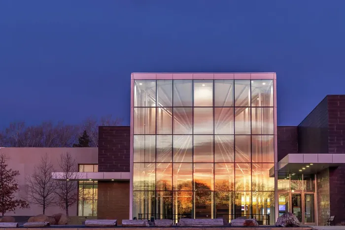 Framed Print : Sunrise glows on the North Dakota Heritage Center and State Museum in Bismarck, North Dakota, USA Framed Print : Sunrise glows on the North Dakota Heritage Center and State Museum in Bismarck, North Dakota, USA