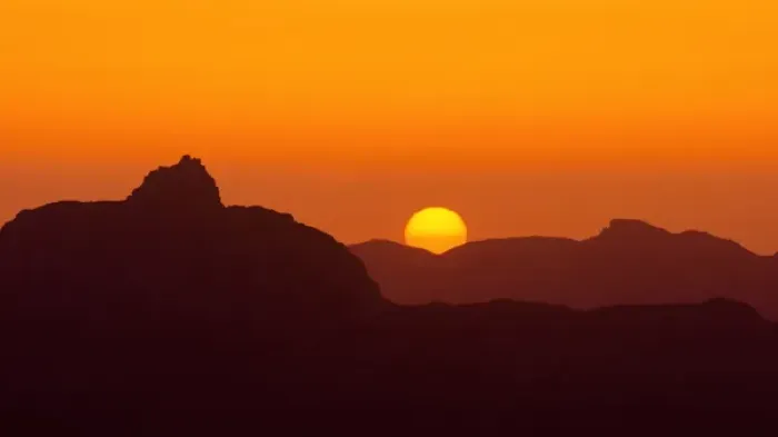 Framed Print : Sunrise over the Grand Canyon from Mather Point, Grand Canyon National Park, Arizona USA