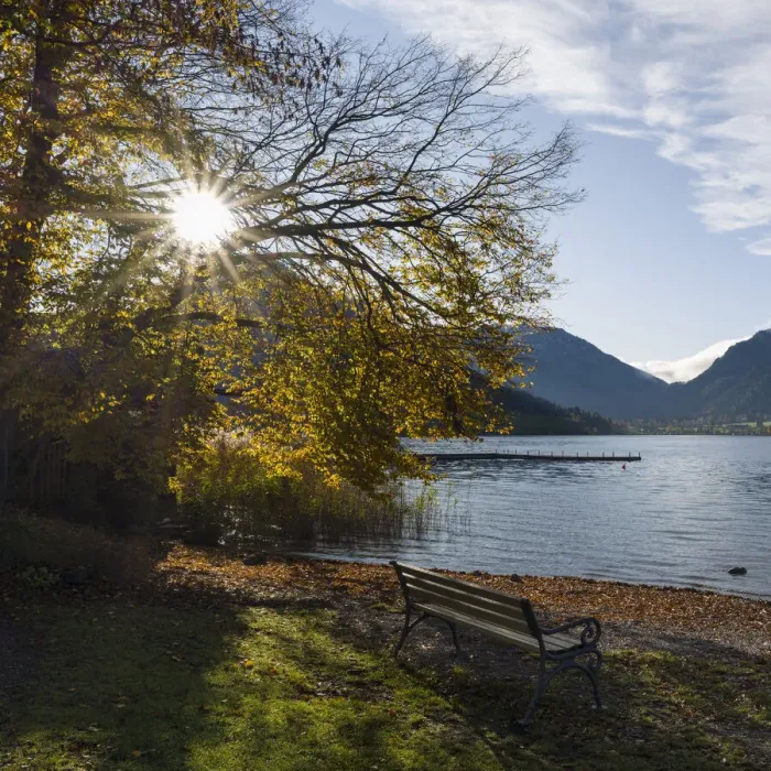 Framed Print : Sunrise at lake and village Schliersee in the Bavarian Alps during autumn, Bavaria Framed Print : Sunrise at lake and village Schliersee in the Bavarian Alps during autumn, Bavaria