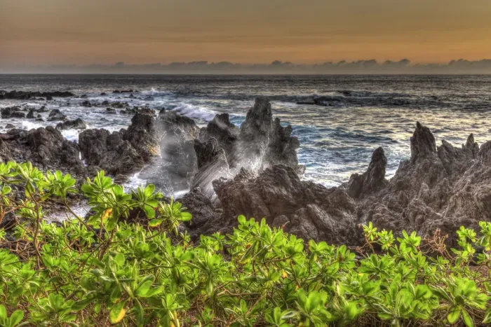 Framed Print : Sunrise at Laupahoehoe Beach Park, Hamakua Coast, Big Island, Hawaii Framed Print : Sunrise at Laupahoehoe Beach Park, Hamakua Coast, Big Island, Hawaii