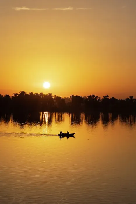 Framed Print : Sunrise over the River Nile at the village of Esna, Egypt Framed Print : Sunrise over the River Nile at the village of Esna, Egypt