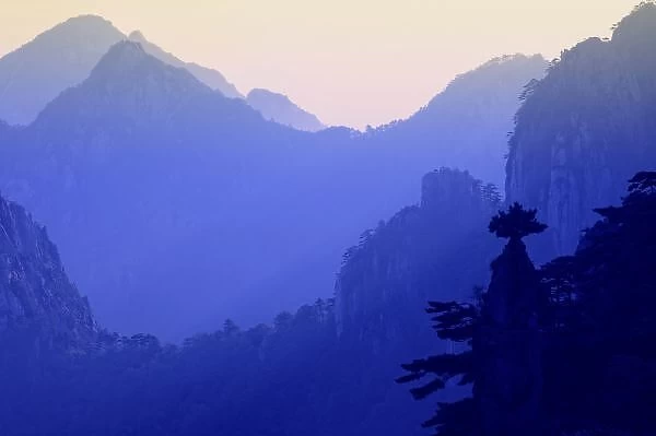 Sunrise, Yellow Mountain, Huangshan, China