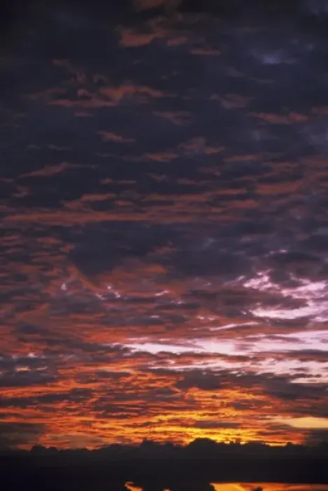 Framed Print : Sunset over clouds Framed Print : Sunset over clouds
