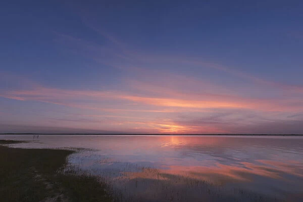 Sunset on Harney Lake at sunset, Florida