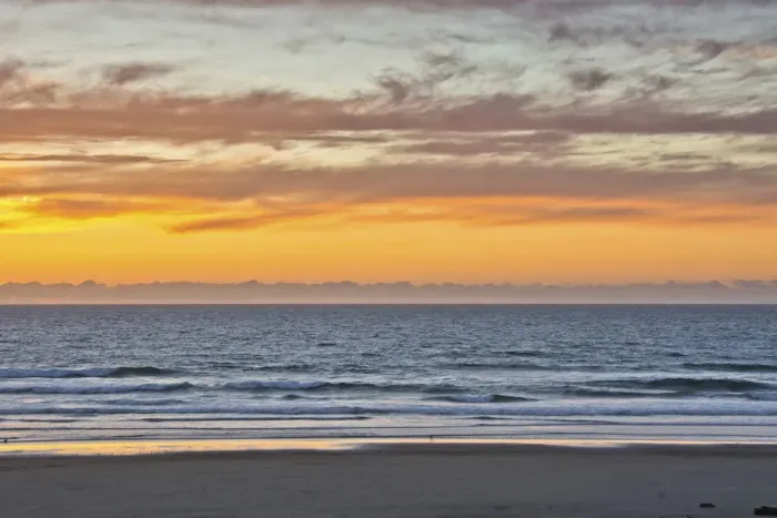 Framed Print : Sunset at Heceta Beach, Oregon Coast, Pacific Ocean, Oregon, USA Framed Print : Sunset at Heceta Beach, Oregon Coast, Pacific Ocean, Oregon, USA