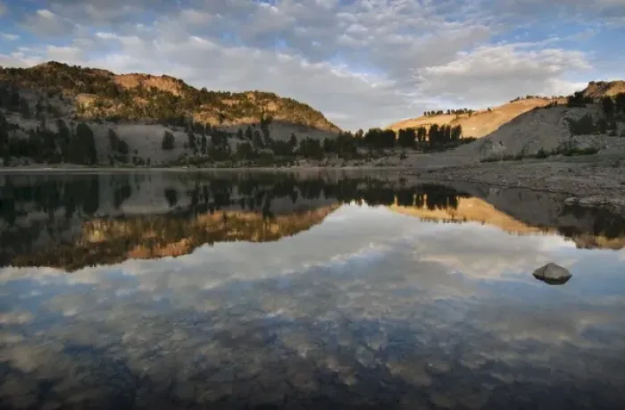Framed Print : Sunset reflections on Lake Helen, Lassen Volcanic National Park, Mount Lassen, California Framed Print : Sunset reflections on Lake Helen, Lassen Volcanic National Park, Mount Lassen, California