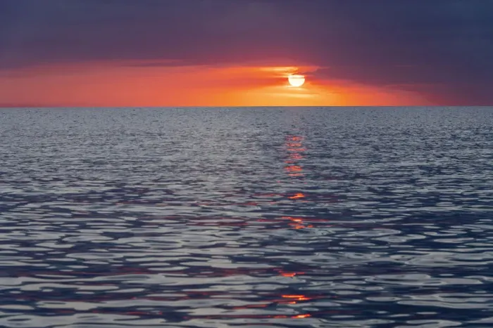 Framed Print : Sunset sky with clouds over ocean seen from La Boca, Cuba Framed Print : Sunset sky with clouds over ocean seen from La Boca, Cuba