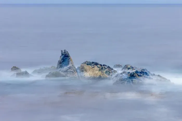 Framed Print : Surf on Rocks. Garrapata State Park, Big Sur, California, US Framed Print : Surf on Rocks. Garrapata State Park, Big Sur, California, US