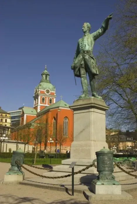 Framed Print : Sweden. Stockholm. Norrmalm. Statue of Charles XIII in the Kungstradgarden Framed Print : Sweden. Stockholm. Norrmalm. Statue of Charles XIII in the Kungstradgarden
