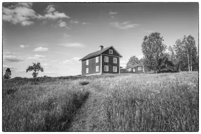 Framed Print : Sweden, Varmland, Marbacka, estate of first female writer to win the Noble Prize of