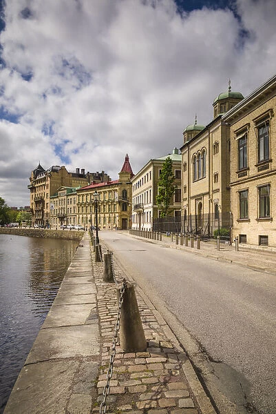 Sweden, Vastragotland and Bohuslan, Gothenburg, Stora Nygatan street