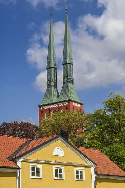 Sweden, Vaxjo, Vaxjo church, exterior (Editorial Use Only)