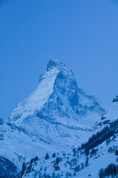 SWITZERLAND-Wallis  /  Valais-ZERMATT: The Matterhorn  /  Dawn