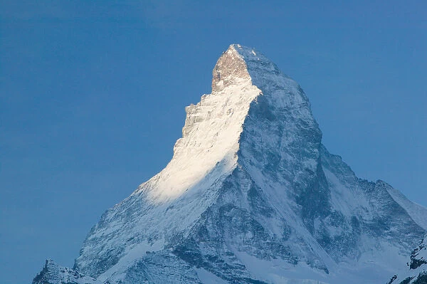 SWITZERLAND-Wallis  /  Valais-ZERMATT: Morning Light on the Matterhorn  /  Dawn