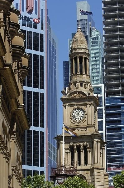 Sydney Clock Tower. Sydney, NSW. AUSTRALIA
