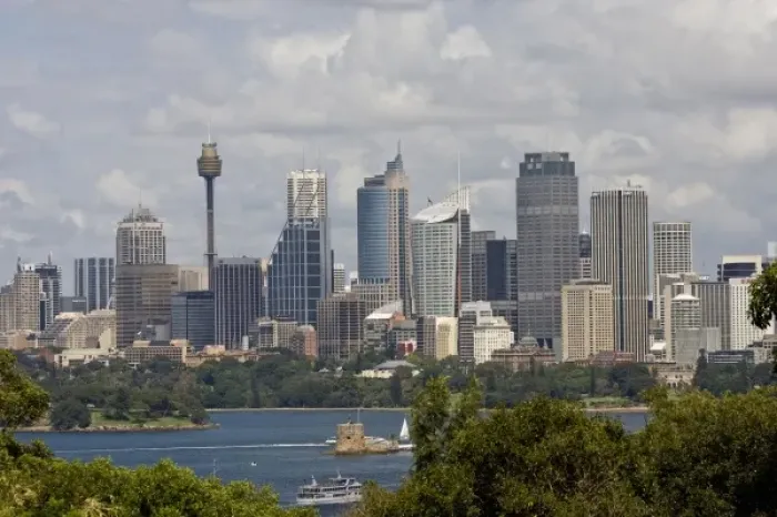 Framed Print : Sydney Harbor Scenery, Sydney, Australia