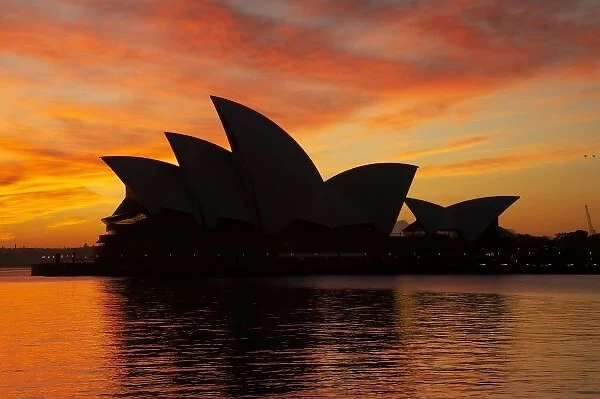 Sydney Opera House at Dawn, Sydney, New South Wales, Australia