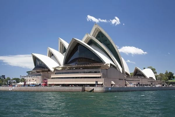Sydney Opera House exterior, Sydney, New South Wales, Australia