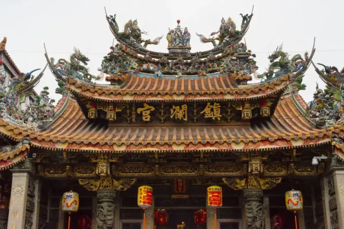 Framed Print : Tachia Chelan Temple dedicated to Matsu, Taichung, Taiwan Framed Print : Tachia Chelan Temple dedicated to Matsu, Taichung, Taiwan