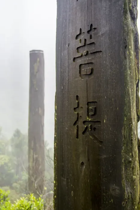 Framed Print : Tall wooden steles at the Wisdom Path, Lantau Island, Hong Kong, China Framed Print : Tall wooden steles at the Wisdom Path, Lantau Island, Hong Kong, China