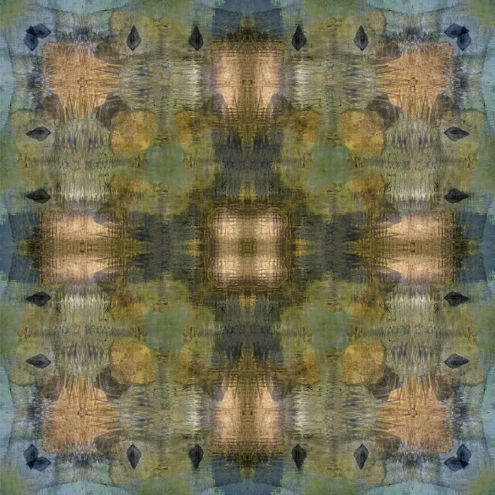 Framed Print : Tan, green and blue abstract Framed Print : Tan, green and blue abstract