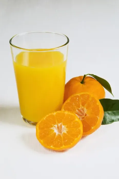 Framed Print : Tangerine juice