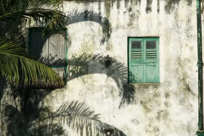 Framed Print : Tanzania: Zanzibar, StoneTown, building in old section of town Framed Print : Tanzania: Zanzibar, StoneTown, building in old section of town