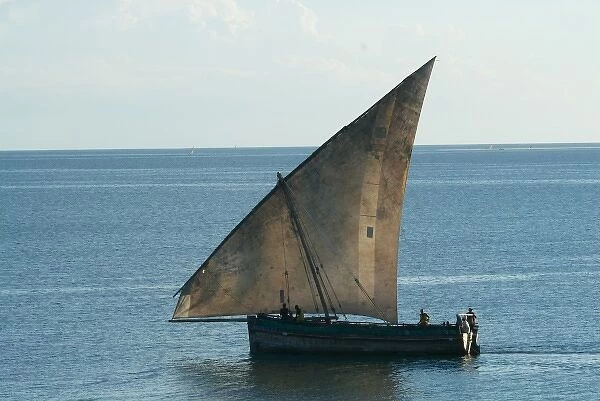 Tanzania: Zanzibar, StoneTown, fishing boat