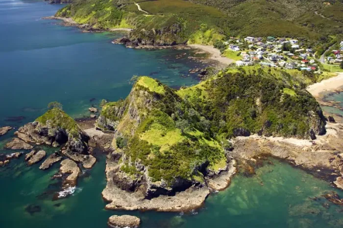 Framed Print : Tapeka Point, near Russell, Bay of Islands, Northland - aerial Framed Print : Tapeka Point, near Russell, Bay of Islands, Northland - aerial