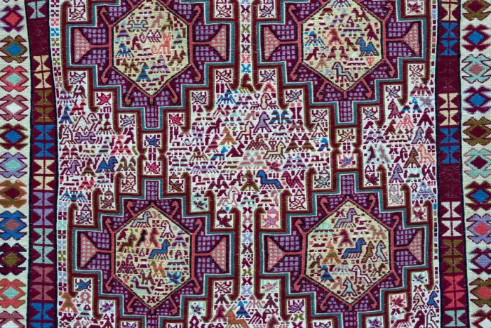 Framed Print : Tapestry, Tbilisi, Georgia