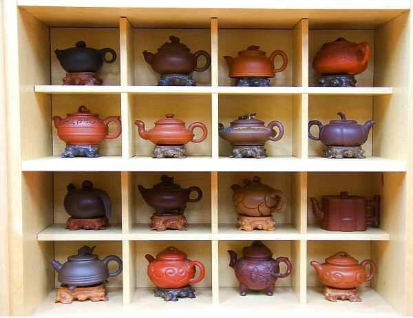 Teapot collection of various shapes
