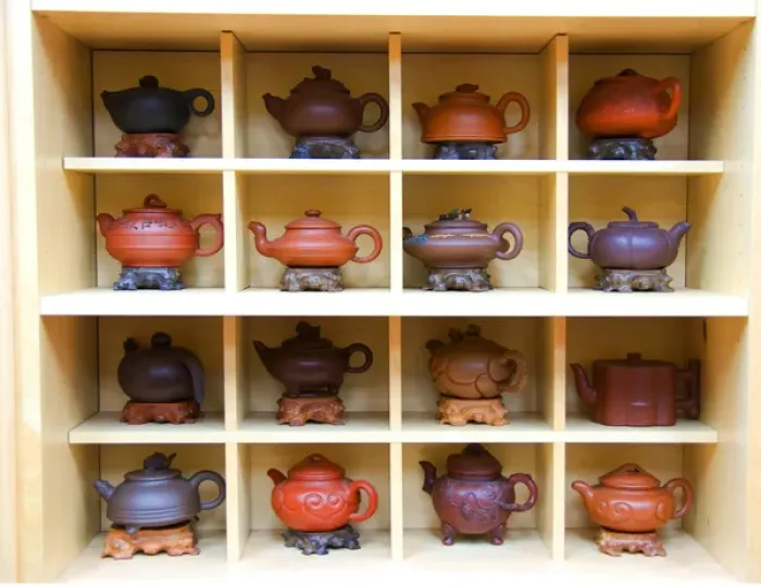 Framed Print : Teapot collection of various shapes Framed Print : Teapot collection of various shapes