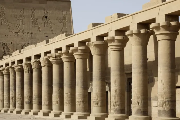 Framed Print : Temple of Isis. Island of Philae, Egypt Framed Print : Temple of Isis. Island of Philae, Egypt