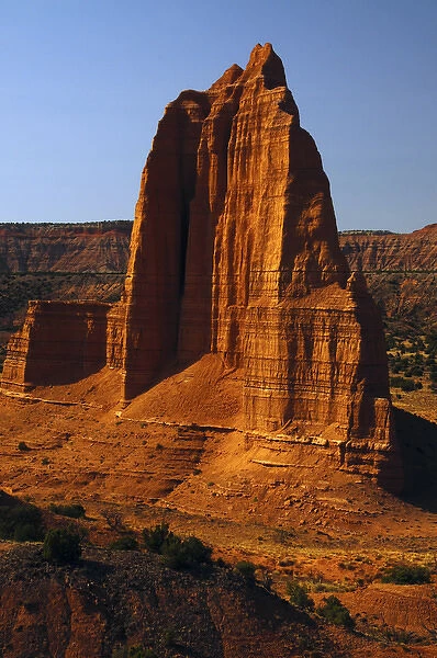 Temple of the Moon, Lower Cathedral Valley, Capitol Reef National Park; Utah; USA