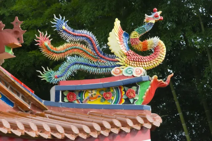 Framed Print : Temple with ornate sculpture decoration, Nanjing County, Fujian Province, China Framed Print : Temple with ornate sculpture decoration, Nanjing County, Fujian Province, China