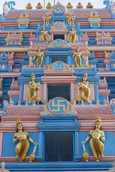 Temple at Sai Baba ashram, India