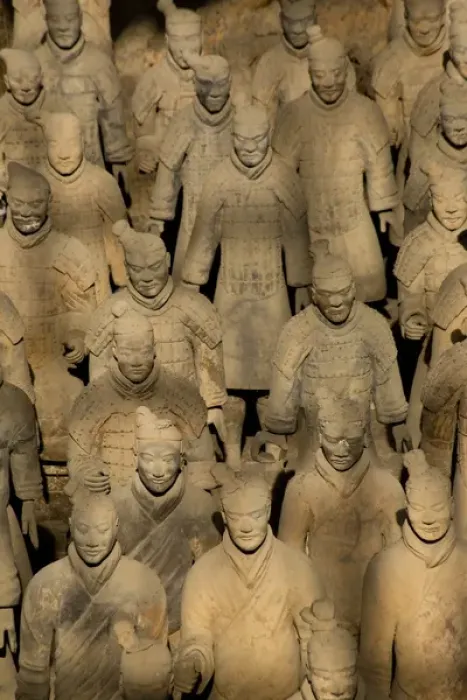 Framed Print : Terracotta soldiers UNESCO World Heritage Site