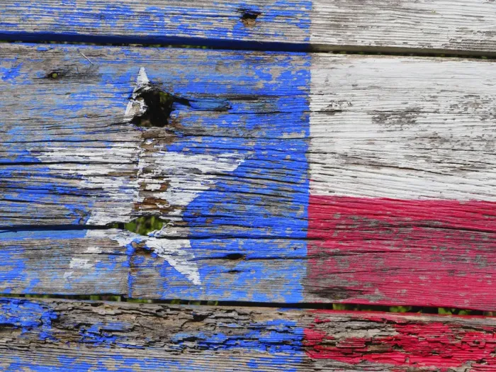 Framed Print : Texas flag painted on old wood Framed Print : Texas flag painted on old wood