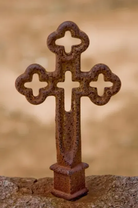 Framed Print : Texas Hill Country, Fredericksburg, Texas, North America, USA. Iron Cross on Grave Framed Print : Texas Hill Country, Fredericksburg, Texas, North America, USA. Iron Cross on Grave