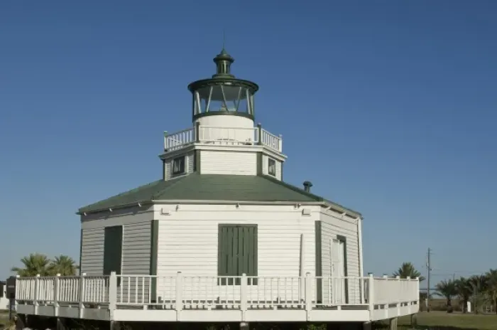Framed Print : Texas, Port Lavaca. Lighthouse Framed Print : Texas, Port Lavaca. Lighthouse