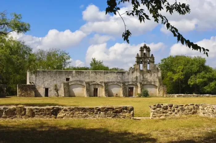 Framed Print : Texas, San Antonio. Mission San Juan