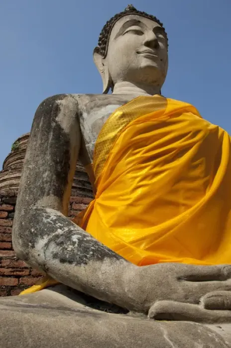 Framed Print : Thailand, Ayutthaya. Wat Phra Chao Phya-thai (aka Wat Yi Chai-mongkol) Framed Print : Thailand, Ayutthaya. Wat Phra Chao Phya-thai (aka Wat Yi Chai-mongkol)