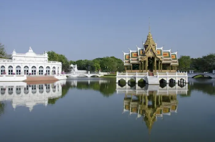 Framed Print : Thailand, Bangkok. Ayuthaya Province. Bang Pa-in Palace (aka Royal Summer Palace) Framed Print : Thailand, Bangkok. Ayuthaya Province. Bang Pa-in Palace (aka Royal Summer Palace)