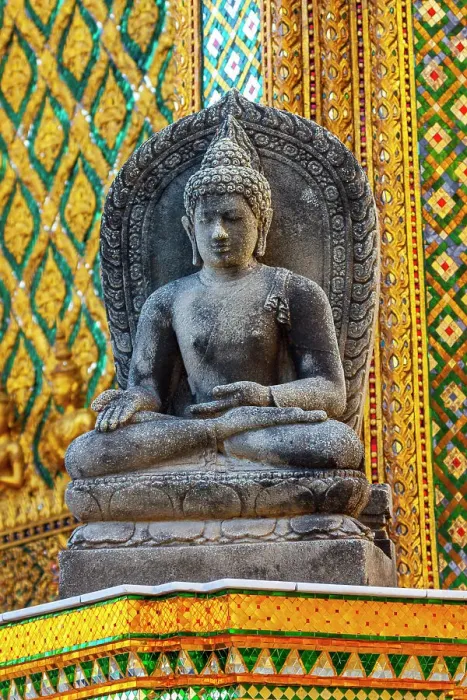 Framed Print : Thailand, Bangkok. Buddha statue at Wat Phra Kaew (Temple of The Emerald Buddha) Framed Print : Thailand, Bangkok. Buddha statue at Wat Phra Kaew (Temple of The Emerald Buddha)