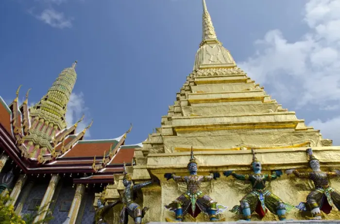 Framed Print : Thailand, Bangkok. The Grand Palace, established in 1782. The Upper Terrace monuments Framed Print : Thailand, Bangkok. The Grand Palace, established in 1782. The Upper Terrace monuments