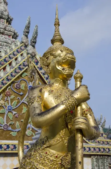 Framed Print : Thailand, Bangkok. The Grand Palace, established in 1782 Framed Print : Thailand, Bangkok. The Grand Palace, established in 1782
