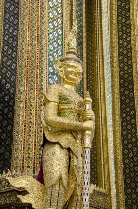 Framed Print : Thailand, Bangkok. The Grand Palace, established in 1782
