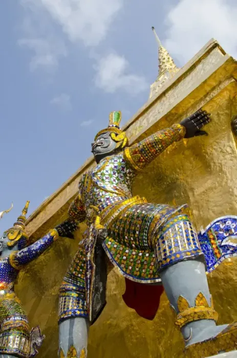 Framed Print : Thailand, Bangkok. The Grand Palace, established in 1782